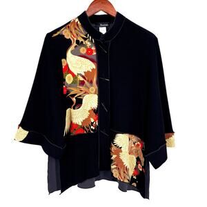 NEW NWOT Moonlight Y & S Fashion Design Small Wearable Art to Wear Shirt Top